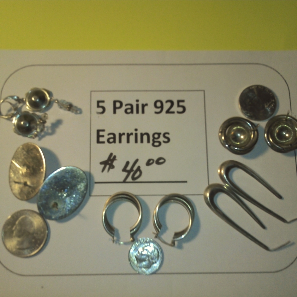 Earrings for sale 925